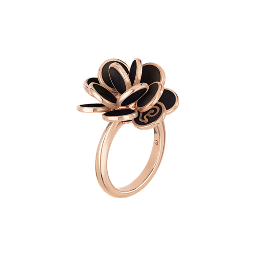 Anello Paillettes Oro