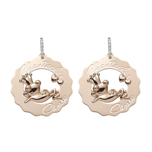 Orecchini Logo Chantecler Oro