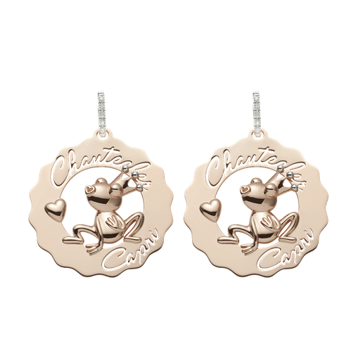 Orecchini Logo Chantecler Oro