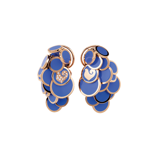 Earrings Paillettes Gold