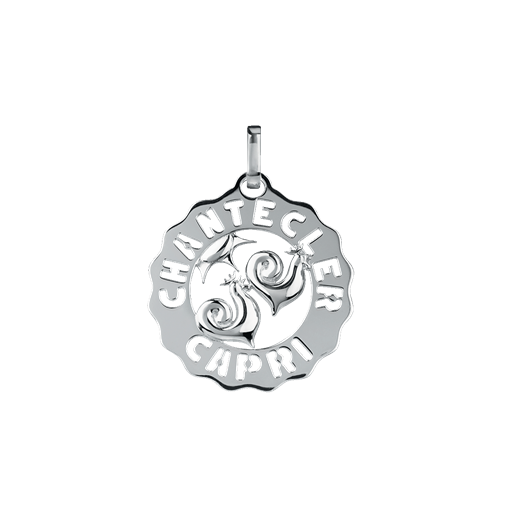 Pendant Et Voilà Logo Chantecler Silver
