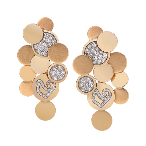 Earrings Paillettes Gold