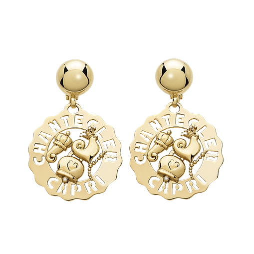 Orecchini Logo Chantecler Oro