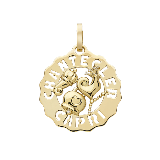 Ciondolo Logo Chantecler Oro