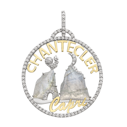Pendant Logo Chantecler Gold