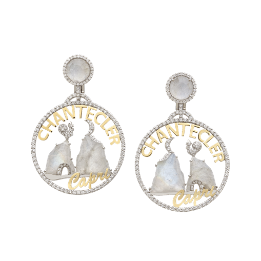 Earrings Logo Chantecler Gold