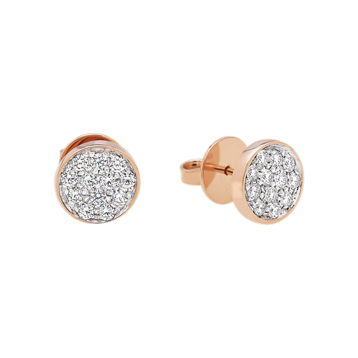 Earrings Paillettes Gold