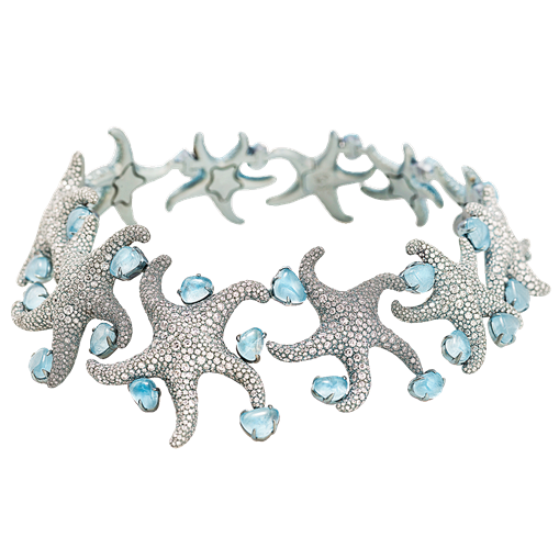 Collana Stella di Mare Titanio