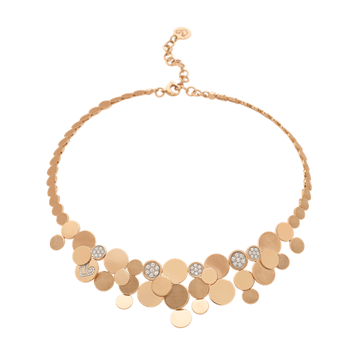 Collana Paillettes Oro