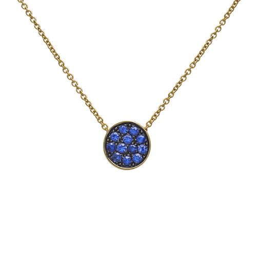 Necklace Paillettes Gold