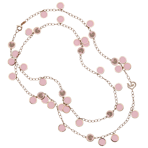 Collana Paillettes Oro