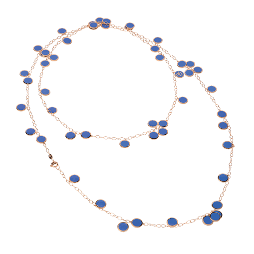 Collana Paillettes Oro
