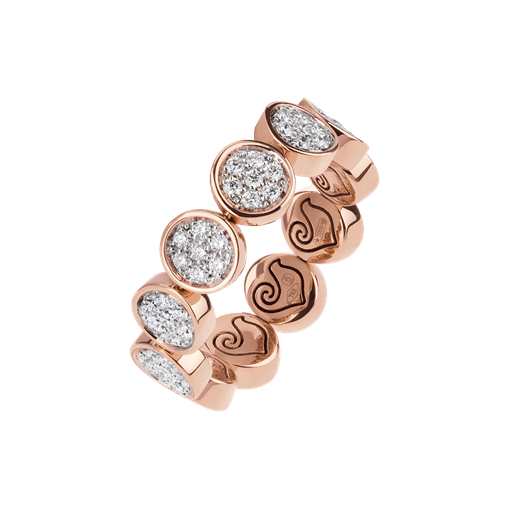 Ring Paillettes Gold