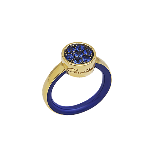 Anello Paillettes Oro