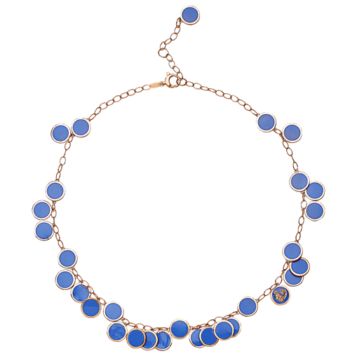 Collana Paillettes Oro