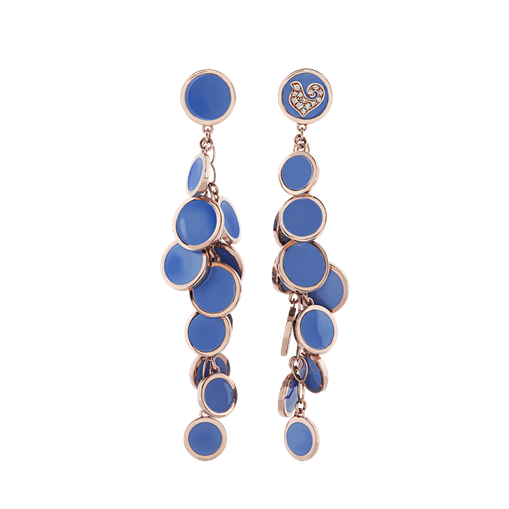 Orecchini Paillettes Oro