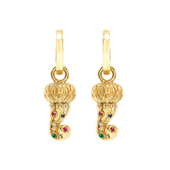 Orecchini Corni Oro