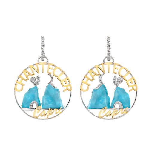 Earrings Logo Chantecler Gold