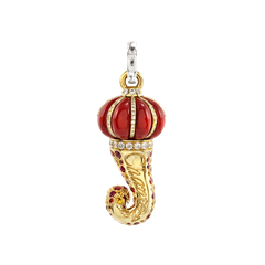 Pendant Corni Gold