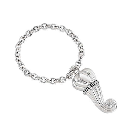 Keyring Et Voilà Corni Silver