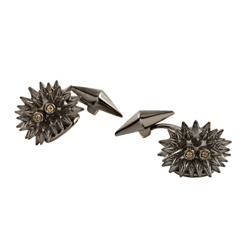 Cufflinks Et Voilà Campanelle Silver