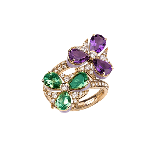 Anello Caleidoscopio Oro