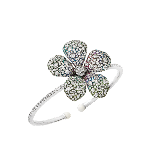 Bracciale Fiori di Capri Titanio