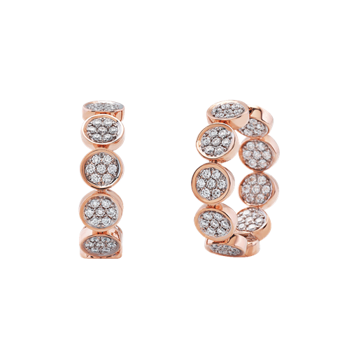 Earrings Paillettes Gold