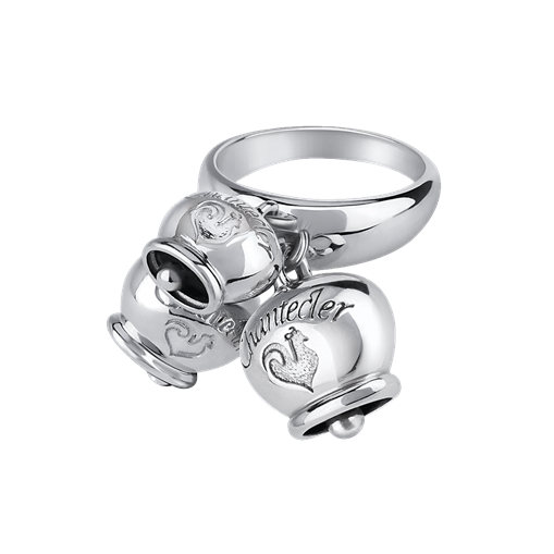 Anello Et Voilà Campanelle Argento