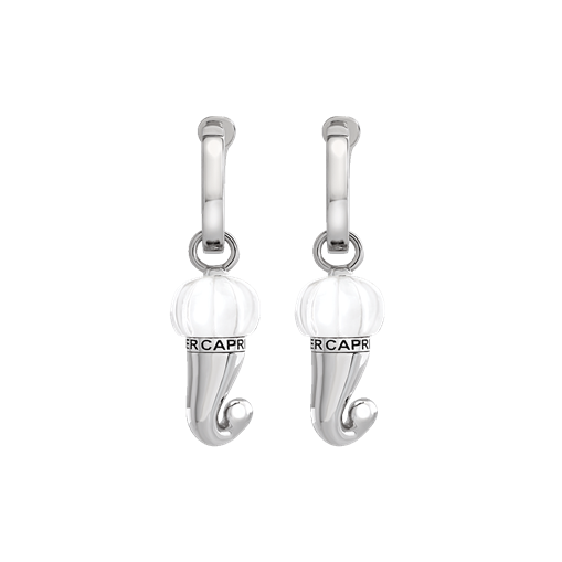 Earrings Et Voilà Corni Silver