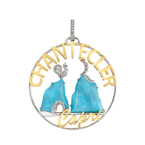 Ciondolo Logo Chantecler Oro