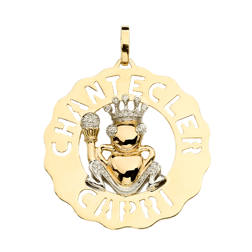 Ciondolo Logo Chantecler Oro