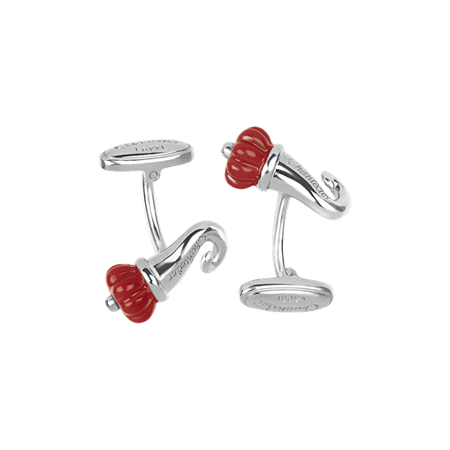 Cufflinks Et Voilà Corni Silver