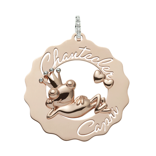 Ciondolo Logo Chantecler Oro