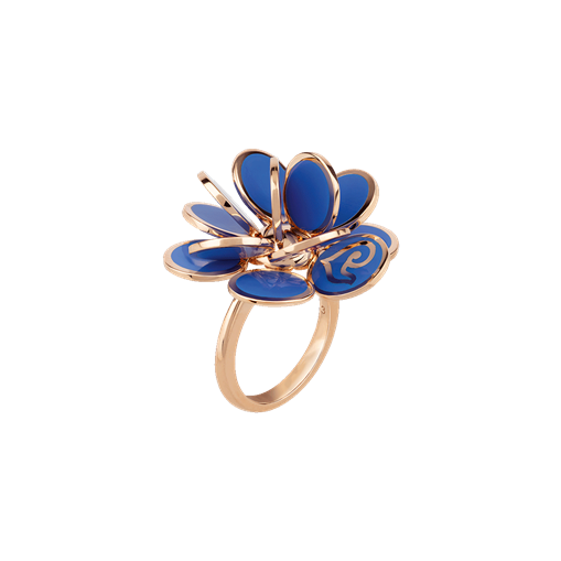 Anello Paillettes Oro