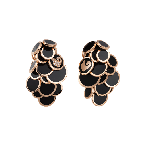 Orecchini Paillettes Oro