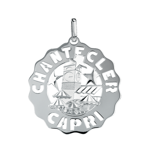 Pendant Et Voilà Logo Chantecler Silver