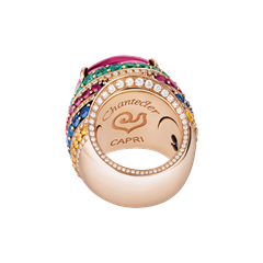 Anello Enchanté Tormalina Oro