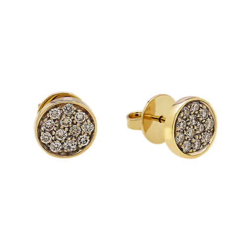 Earrings Paillettes Gold