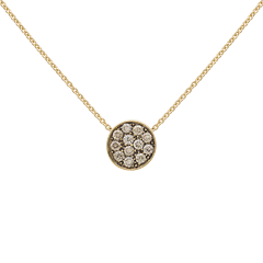 Collana Paillettes Oro