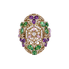 Anello Caleidoscopio Oro