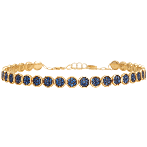 Collana Paillettes Oro