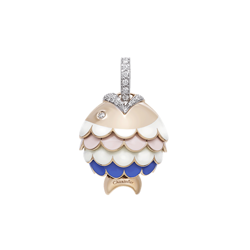 Pendant Paillettes Gold