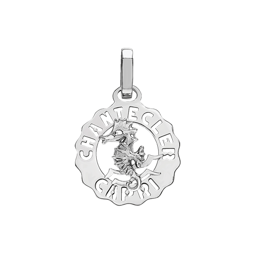 Ciondolo Et Voilà Logo Chantecler Argento