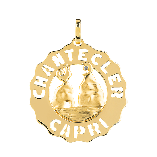 Ciondolo Logo Chantecler Oro