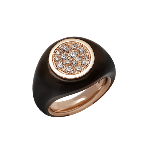 Ring Paillettes Gold