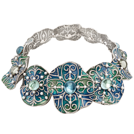 Collana Maiolica Titanio