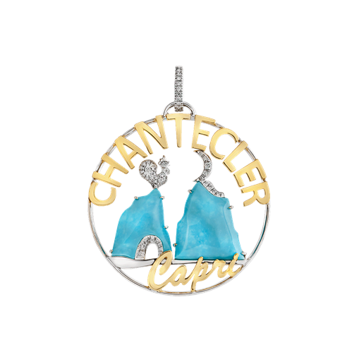 Ciondolo Logo Chantecler Oro