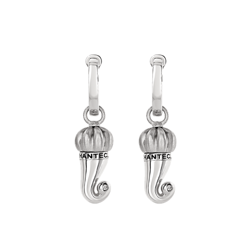 Earrings Et Voilà Corni Silver