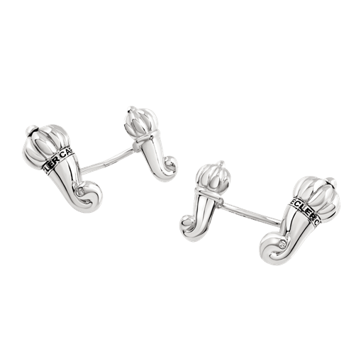 Cufflinks Et Voilà Corni Silver